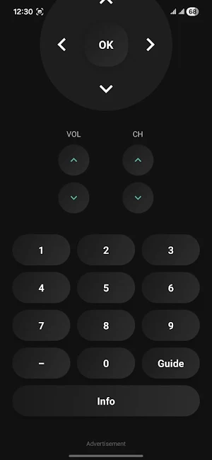 LG TV IR Remote Screenshot 1