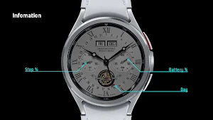 JW135 jwstudio watchface Screenshot 1