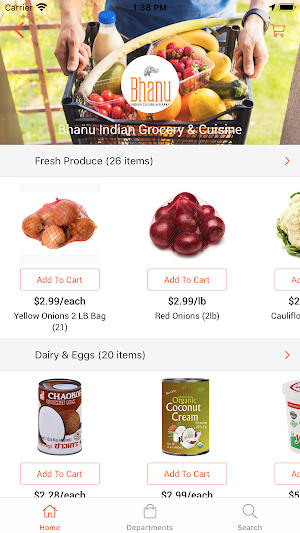 Bhanu Indian Grocery Screenshot 1