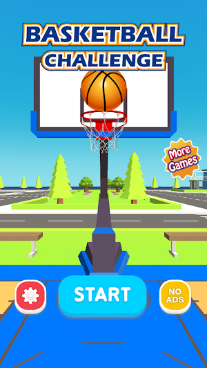 Basketball Challenge 3D Screenshot 1