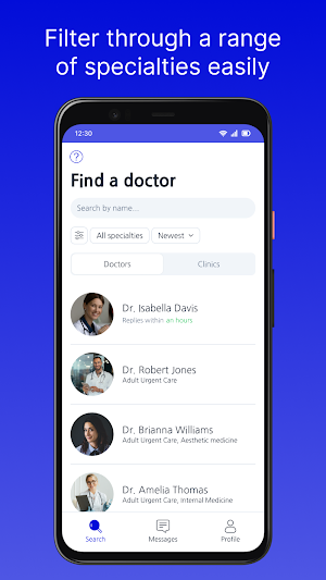K-DOC Telehealth Screenshot 3