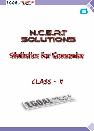 Class 11 Economics Solutions Statistics Screenshot 0