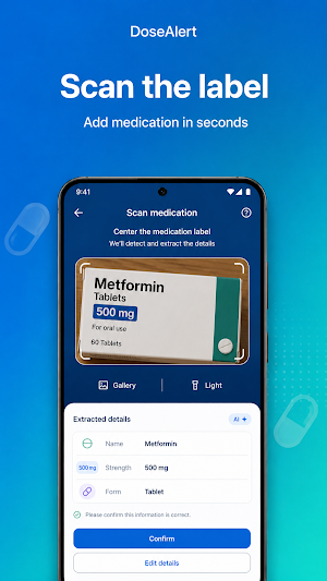 DoseAlert AI - Pill Reminder Screenshot 2