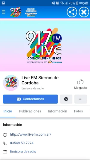 LIVE FM - Capilla del Monte Screenshot 0