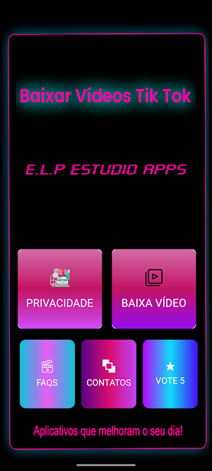 TikToke baixador de videos TT Screenshot 0