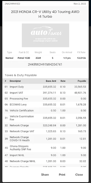 AutoTaxes Screenshot 2