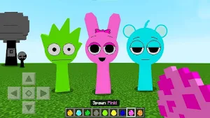 Sprunki Music Horror MCPE MOD Screenshot 2