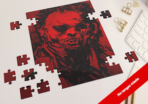 Texas Chainsaw Massacre Puzzle Screenshot 1