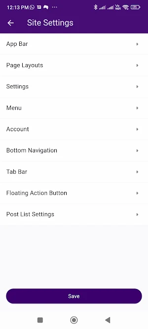 Webkoon builder Screenshot 0