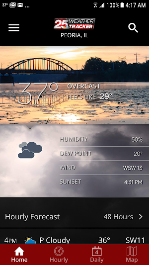 WEEK 25 Weather Tracker Screenshot 0