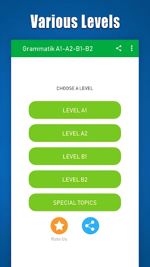 Learn German A1-A2-B1-B2 Free With Explanation Screenshot 0