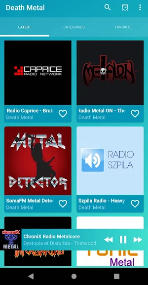 Death metal radios online Screenshot 2