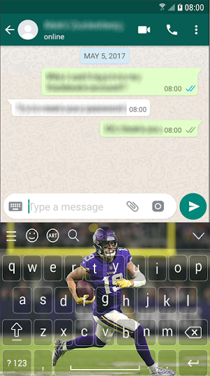 Adam Thielen Vikings Keyboard NFL 2020 For Lovers Screenshot 1