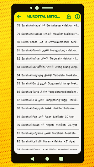 Metode UMMI Terjemah Juz 30 Screenshot 3
