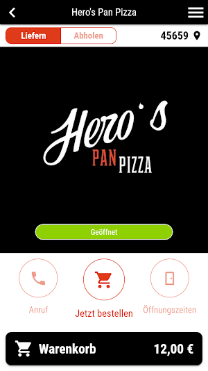 Hero's Pan Pizza Screenshot 0