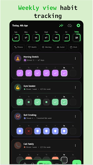 HabitTick-Habit Tracker & Todo Screenshot 3