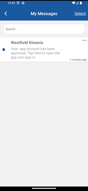 Westfield Kiwanis Screenshot 2