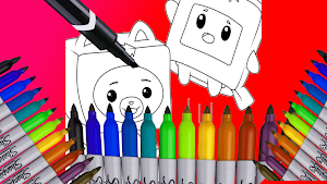 LankyBox Coloring Book Screenshot 3