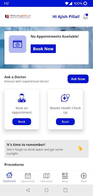 Lotus Hospitals Screenshot 1