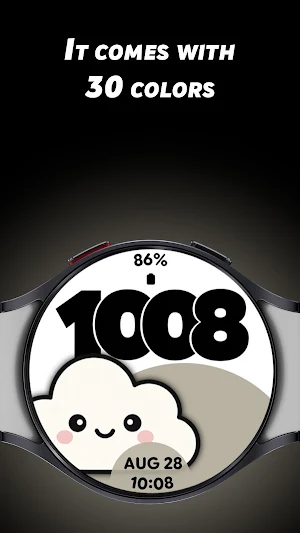 Cute Weather - Watch face Screenshot 1