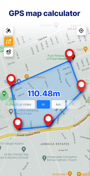 Map Distance Area Calculator Screenshot 2