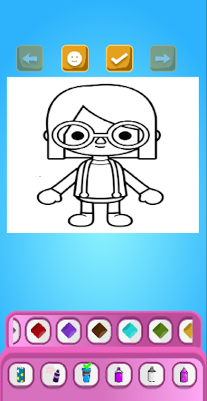 Miga Town Hotel Ideas Coloring Screenshot 3
