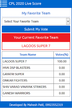CPL Live Score Screenshot 3