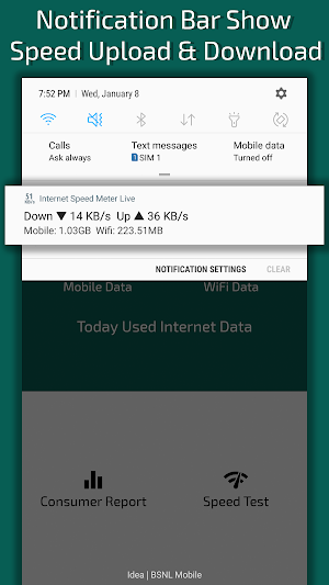 Internet Speed Meter Live (ads free) Screenshot 3