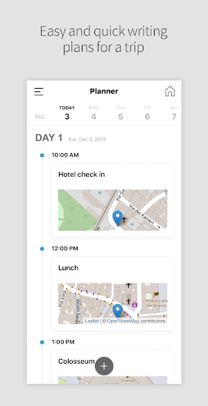 DAILY TRIP - Travel Expense, Planner, Diary Screenshot 2