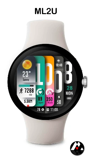 ML2U 250 Watch Face Screenshot 3