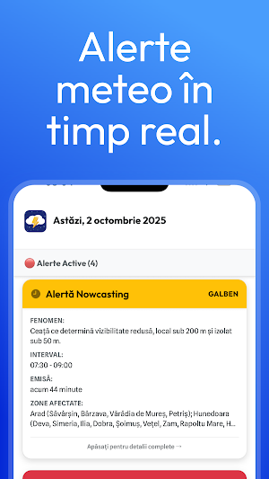 Meteo Alerte Romania Screenshot 0