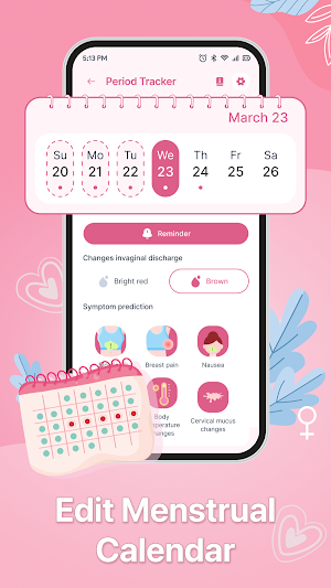 Moona: Period Tracker & Cycle Screenshot 3