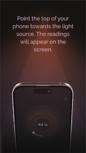 Lux Light Meter Screenshot 2