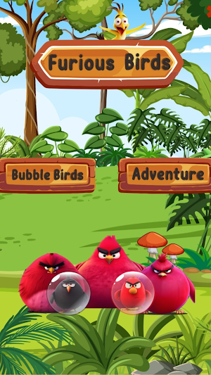 Furious Birds : Hero Saga Screenshot 0