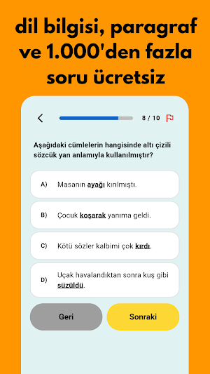 Sınav Kutusu: LGS Hazırlık Screenshot 1