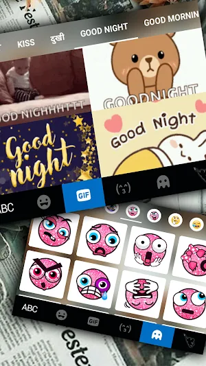 Retro Sunflower Keyboard Background Screenshot 3