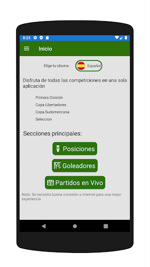 Futbol Boliviano en vivo Screenshot 2