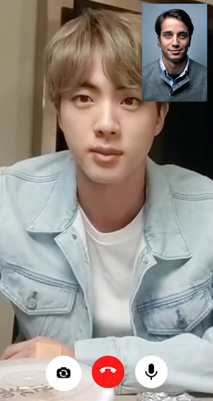 Park Jimin Fake Chat & Video Call - Call You Screenshot 0