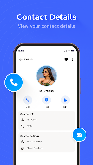 Contacts Screenshot 1