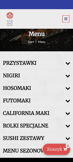 Sansho Sushi Bar Screenshot 0