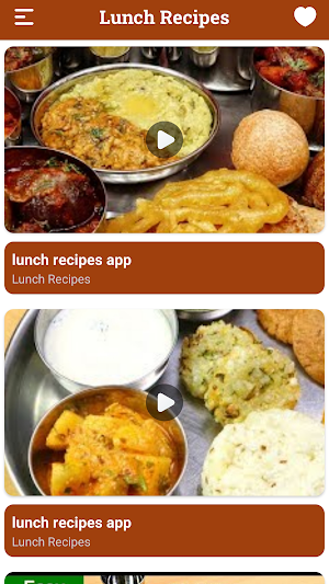 Lunch Recipes in Hindi Screenshot 3