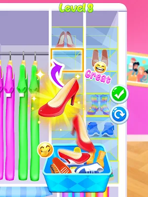 Fill the Closet - Organize Fun Screenshot 3
