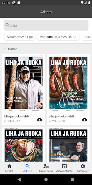 Liha ja ruoka Screenshot 1
