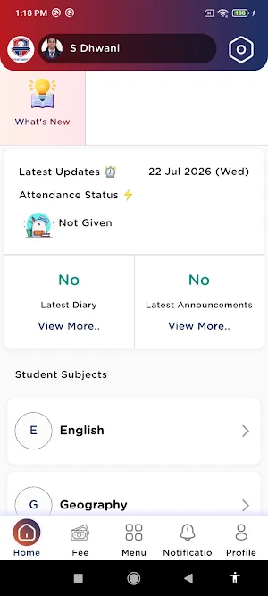 VSS Raipur Screenshot 1