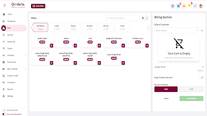 Orrderlo POS Screenshot 0