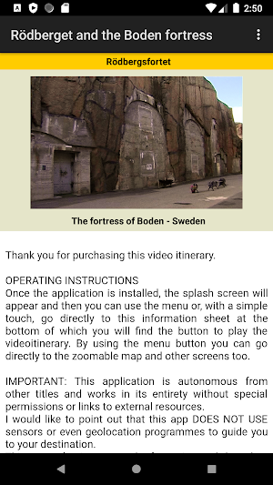 Rödberget & The Boden fortress Screenshot 2