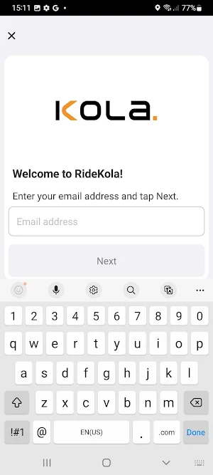 RideKola Screenshot 0