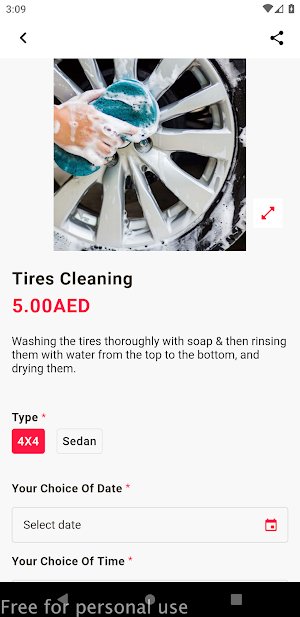 Wash My Car UAE Screenshot 1
