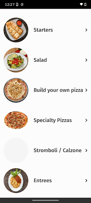 Amore Mio Italian Pizzeria Screenshot 0