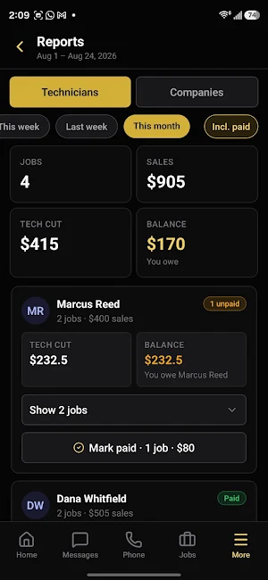 BH Dispatch Screenshot 2